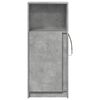vidaXL Buffet avec LED gris b&eacute;ton 42,5x34x100 cm bois d'ing&eacute;nierie