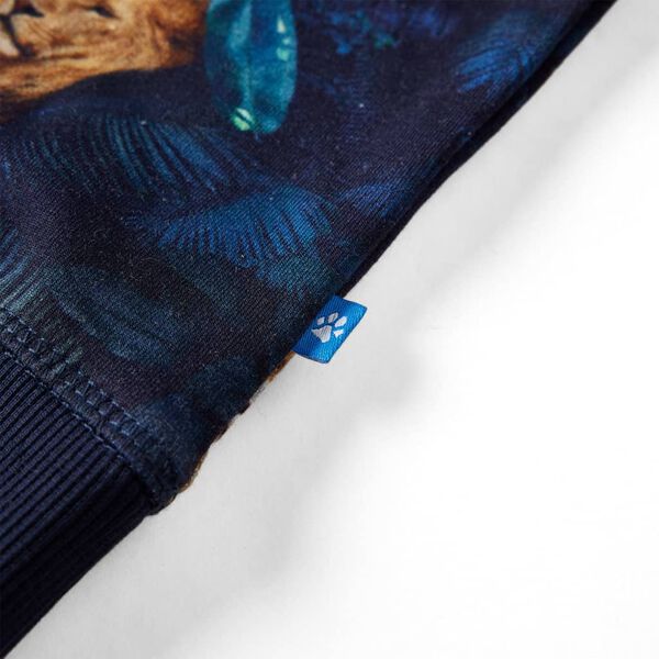 Sweatshirt pour enfants bleu marine 92