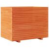 vidaXL Jardini&egrave;re cire marron 90x60x72 cm bois de pin massif