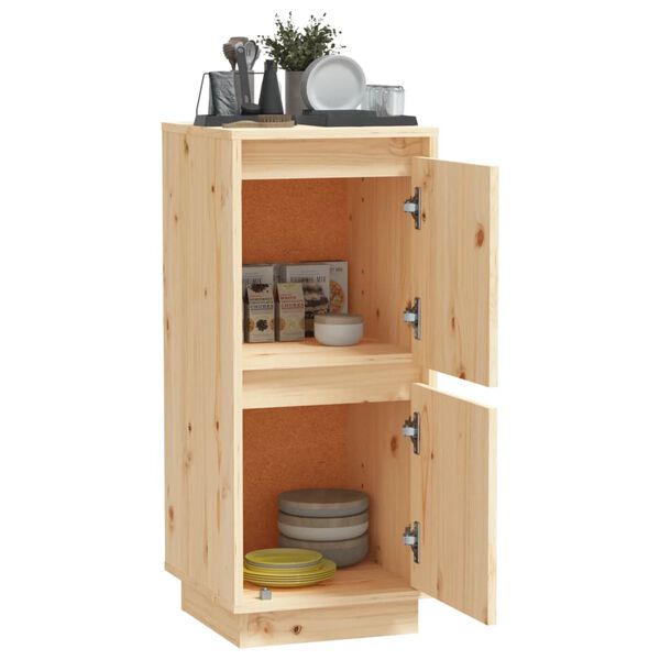 vidaXL Buffet 31,5x34x75 cm Bois massif de pin