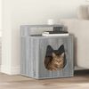 vidaXL Maison pour chat Gris Sonoma 42,5 x 40 x 53,5 cm
