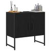 vidaXL Meuble de Lavabo de Salle de Bain Ch&ecirc;ne noir 60 x 30 x 60 cm