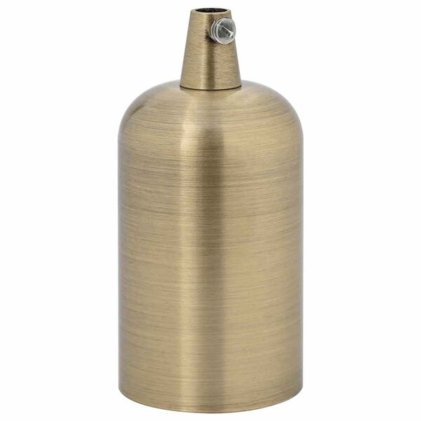 vidaXL Douilles de lampe 2 pcs bronze E27