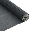 vidaXL Tapis rectangulaire gris 70x400 cm bambou