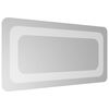 vidaXL Miroir de salle de bain &agrave; LED 20x40 cm