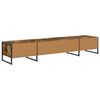 vidaXL Meuble TV Ch&ecirc;ne Fum&eacute; 170,5 x 36 x 30,5 cm Bois d'ing&eacute;nierie