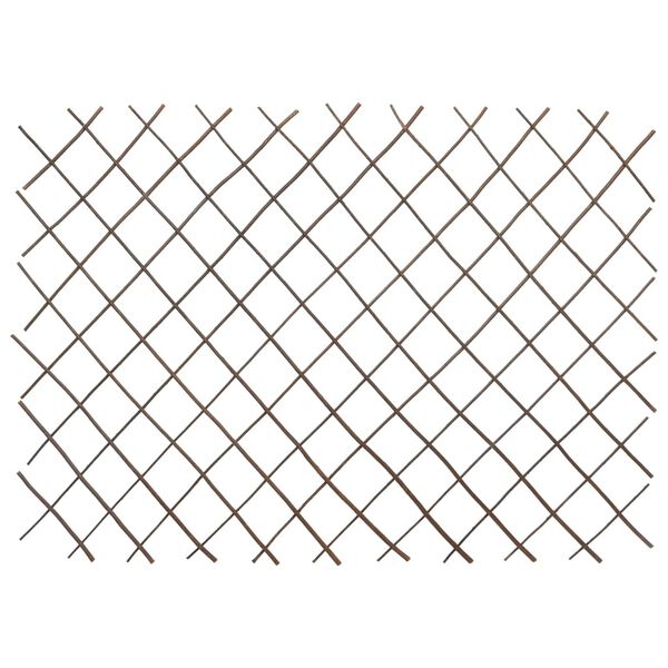 vidaXL Cl&ocirc;tures en treillis de saule 5 pcs 180x120 cm