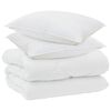 vidaXL Duvet d'hiver 240 x 220 cm 450 GSM Microfibre Blanc