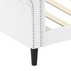 vidaXL Lit de jour blanc 80x200 cm similicuir