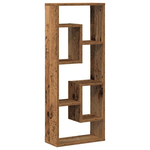 vidaXL Étagère murale en bois ancien 36 x 16 x 90 cm Bois d'ingénierie