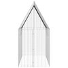 vidaXL Cage pour lapins Argent&eacute; 300 x 100 x 210 cm Acier galvanis&eacute;