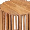 vidaXL Ensemble de tables d'appoint avec porte Marron 40 x 40 x 45 cm