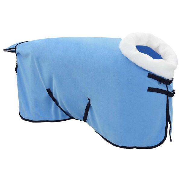 vidaXL Couverture &Eacute;quine Aqua Complet 85 cm Fleece polaire