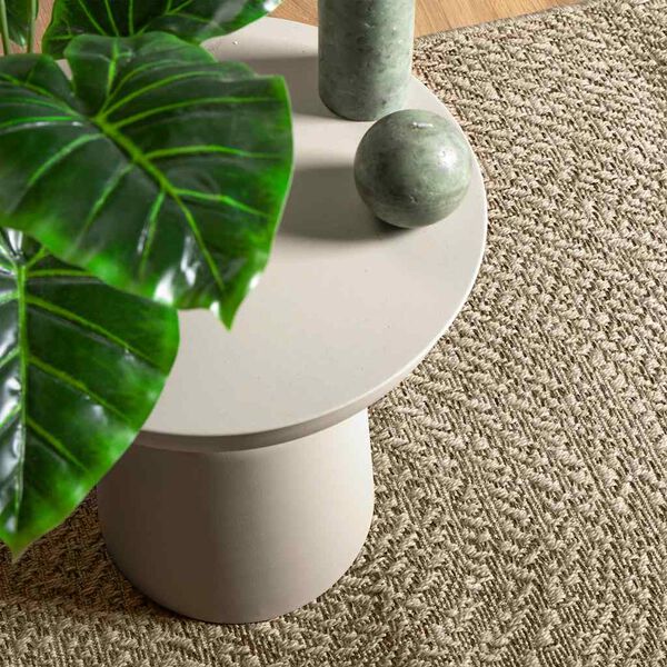vidaXL Tapis ZIZUR beige 160x230 cm aspect de jute int&eacute;rieur ext&eacute;rieur
