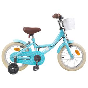 vidaXL V&eacute;lo pour Enfants 14 Pouces pour les 3-5 ans Bleu clair