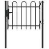 vidaXL Porte de Cl&ocirc;ture BOXTEL 103 x 124,5 cm Acier enduit de poudre