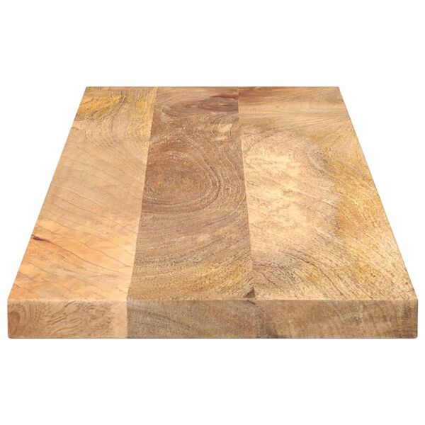 vidaXL Dessus de table 110x20x3,8cm rectangulaire bois massif manguier
