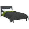 vidaXL Duvet d'&eacute;t&eacute; simple Vert et Anthracite 200 x 155 cm Microfibre