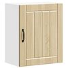 vidaXL Armoire murale de cuisine Lucca ch&ecirc;ne sonoma bois ing&eacute;nierie