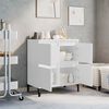 vidaXL Buffet Blanc 60x35x70 cm Bois d'ing&eacute;nierie