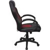 vidaXL Chaise de bureau en cuir artificiel Rouge