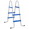 vidaXL &Eacute;chelle de piscine pour piscine hors sol 84 cm acier plastique