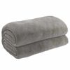 vidaXL Couverture lest&eacute;e avec housse Gris 140x200 cm 10 kg Tissu