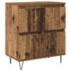 vidaXL Buffets 2 pcs Bois ancien 120 x 35 x 70 cm Bois d'ing&eacute;nierie