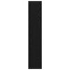 vidaXL Biblioth&egrave;que autoportante Ch&ecirc;ne noir 80 x 30 x 152 cm