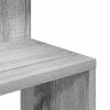 vidaXL &Eacute;tag&egrave;re d'angle murale sonoma gris 32x32x127,5 cm