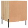 vidaXL Table de chevet ch&ecirc;ne sonoma 40x40x50 cm bois d&rsquo;ing&eacute;nierie
