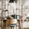Noordwand Papier peint Urban Friends & Coffee Wooden Planks Words