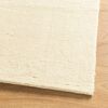 vidaXL Tapis de surface HUARTE Cr&egrave;me 300 x 80 cm Polyester