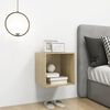 vidaXL Armoire murale Ch&ecirc;ne Sonoma 37x37x37 cm Bois d&rsquo;ing&eacute;nierie