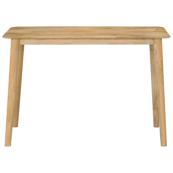vidaXL Table &agrave; d&icirc;ner 112x52x76 cm bois de manguier massif