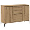 vidaXL Buffet ch&ecirc;ne artisanal 102x35x70 cm bois d'ing&eacute;nierie