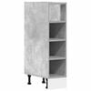 vidaXL Meuble bas "Riga" Gris b&eacute;ton 20 x 44,5 x 81,5 cm Bois d'ing&eacute;nierie