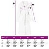 vidaXL Robe de bain sans capuche Blanc xxxl Flanelle