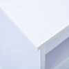 vidaXL Bureau pour enfants Inclinable Blanc