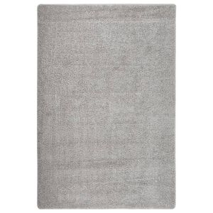 vidaXL Tapis shaggy antid&eacute;rapant Gris clair 140x200 cm