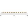 vidaXL Cadre de lit blanc 90x200 cm similicuir