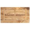 vidaXL Dessus de table 110x50x2,5cm rectangulaire bois massif manguier