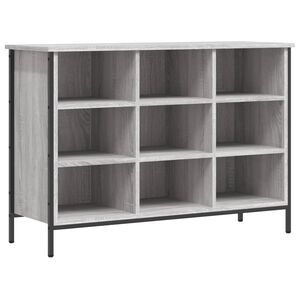 vidaXL Armoire &agrave; chaussures sonoma gris 100x35x70 cm bois d'ing&eacute;nierie