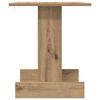vidaXL Table d'appoint Ch&ecirc;ne artisanal 44,5 x 45 x 55 cm