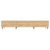 vidaXL Meuble TV ch&ecirc;ne sonoma 150x36x30 cm bois d'ing&eacute;nierie