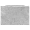 vidaXL Table basse gris b&eacute;ton 102x55x35 cm bois d'ing&eacute;nierie