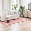 vidaXL Tapis en Fourrure Synth&eacute;tique de Lapin Olite Rose 100 x 200 cm