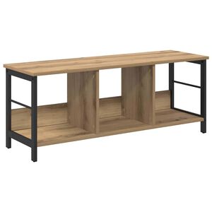 vidaXL &Eacute;tag&egrave;re 3 niveaux 102 x 32 x 40,5 cm Bois d'ing&eacute;nierie