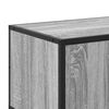 vidaXL Meuble TV sonoma gris 210x35x41 cm bois d'ing&eacute;nierie