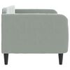 vidaXL Lit de repos sans matelas gris clair 80x200 cm velours